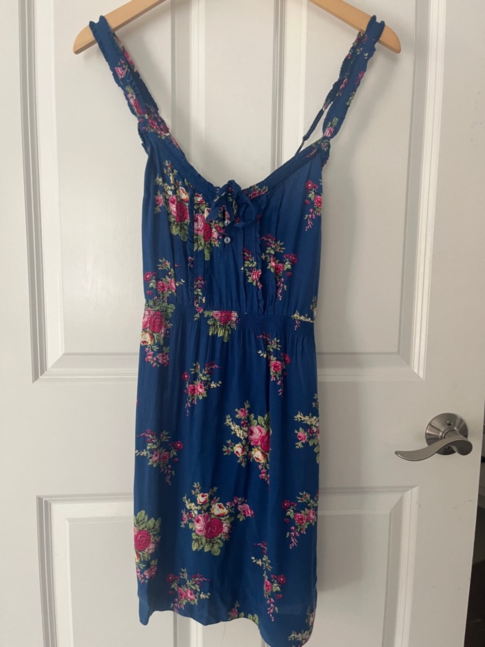Vintage A&E Floral Babydoll Top Y2K